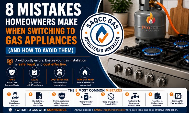 Gas Appliances in South Africa